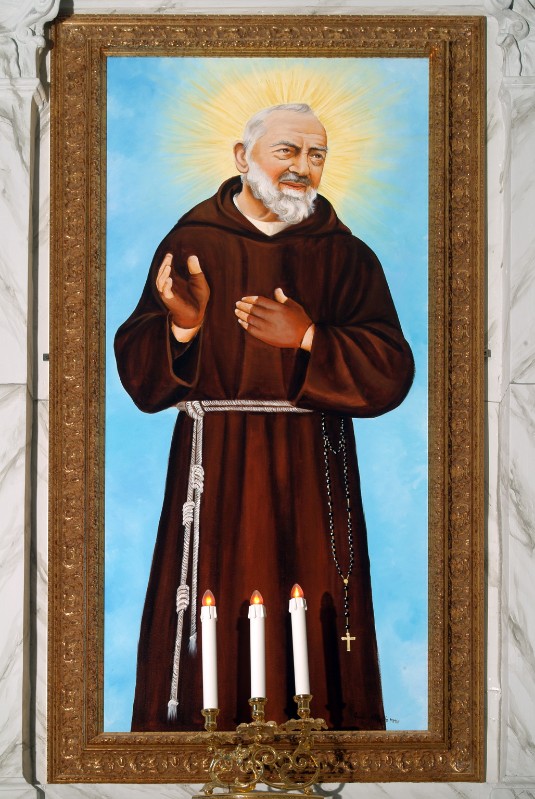 Del Mastro G. (2003), San Pio da Pietrelcina in olio su tela