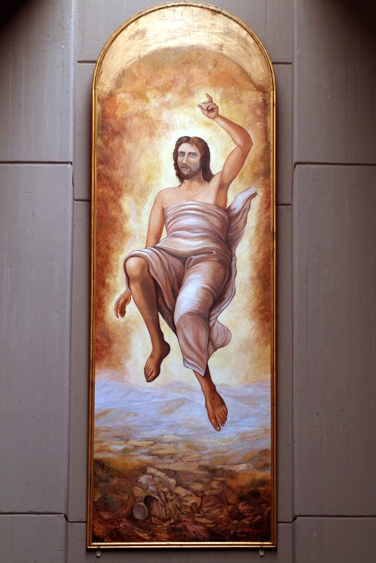 Ranucci E. (1995), Gesù Cristo risorto in olio su tela