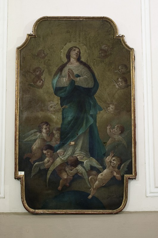 Corbo F. (1909), Madonna immacolata in olio su tela