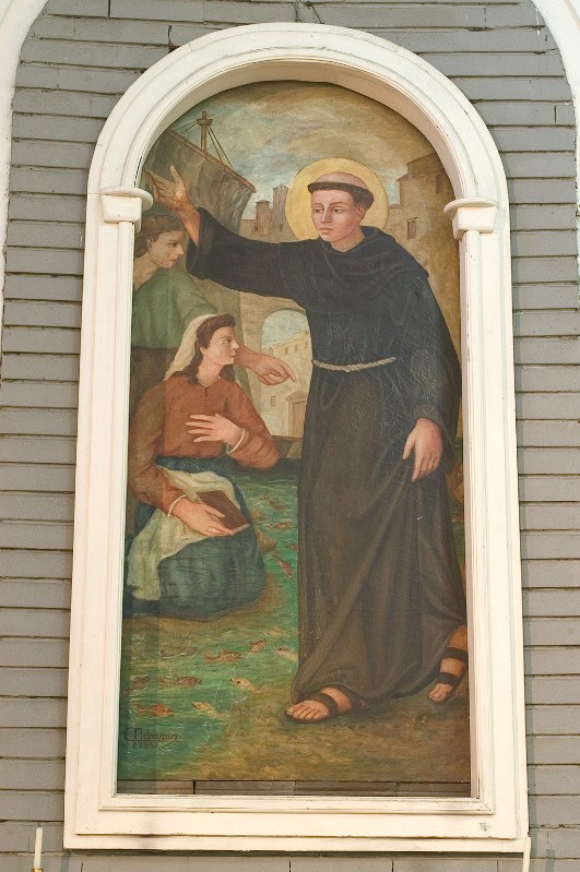 Adamo C. (1952), San Francesco d'Assisi in olio su tela
