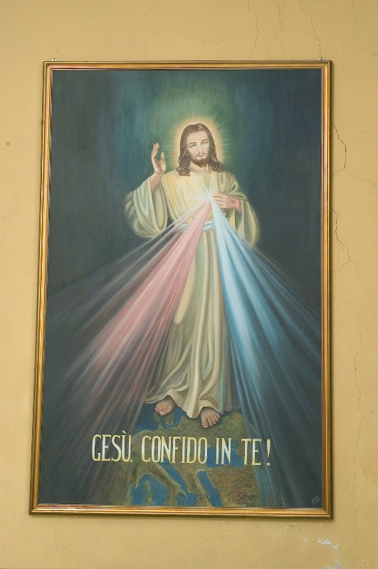 Ambito napoletano (2004), Gesù Cristo misericordioso in olio su tela