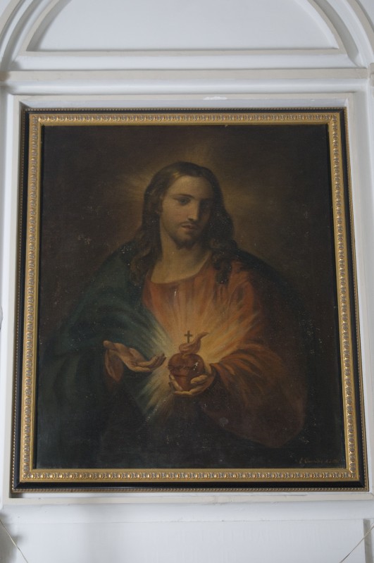 Duccillo E. (1944), Sacro Cuore di Gesù in olio su tela