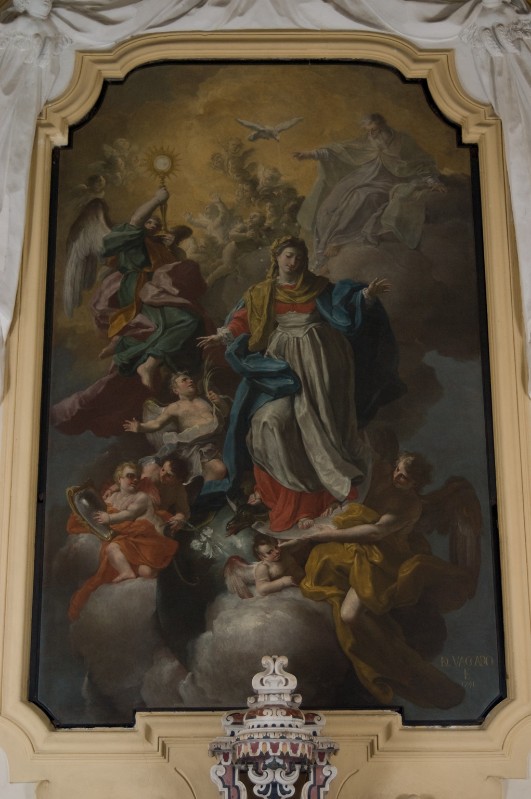 Vaccaro D.A. (1741), Madonna immacolata in olio su tela