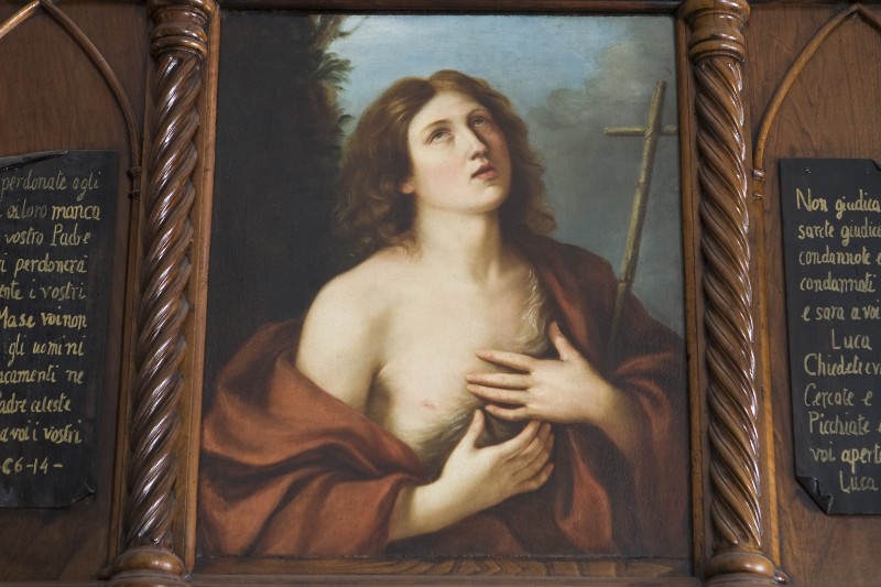 Ambito napoletano secc. XIX-XX, San Giovanni Battista in olio su tela