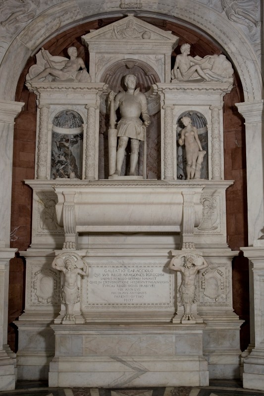 Caccavello A. secondo quarto sec. XVI, Monumento sepolcrale
