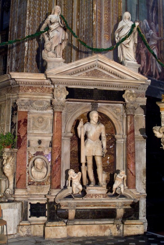 Bott. di D'Auria G. - Caccavello S. (1576), Monumento di Traiano Spinelli
