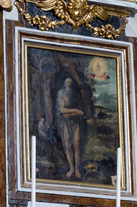 Rodriguez L. fine fine-inizio sec. XVI, Sant'Onofrio penitente in olio su tela