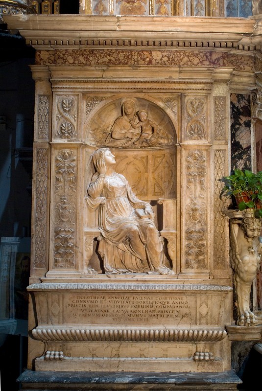 Bott. di D'Auria G. - Caccavello S. (1570), Monumento di Dorotea Spinelli