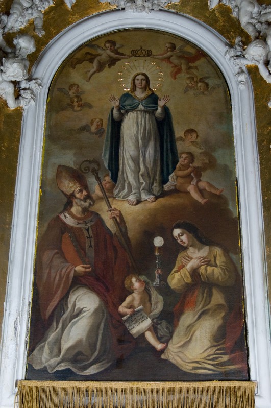 Pesco D. (1797), Madonna del principio in olio su tela