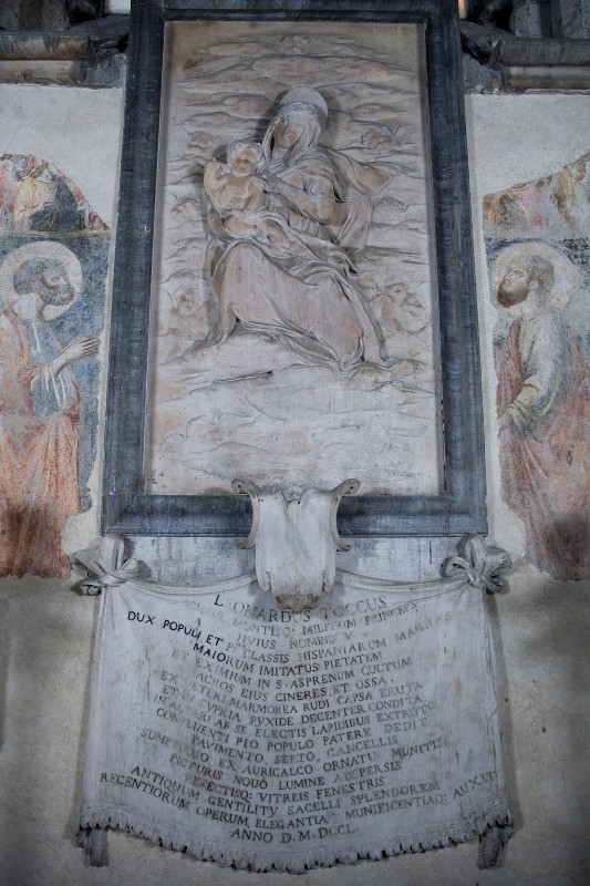 Bott. napoletana secc. XVI-XVIII, Monumento sepolcrale di Leonardo Tocco