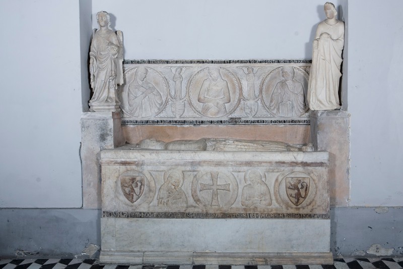 Bott. di Tino di Camaino secondo quarto sec. XIV, Monumento sepolcrale