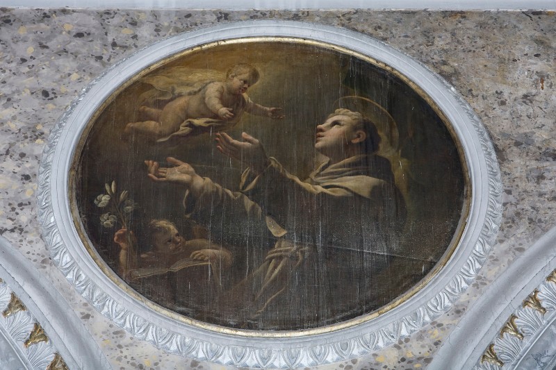 Giordano L. terzo quarto sec. XVII, Sant'Antonio da Padova in olio su tela