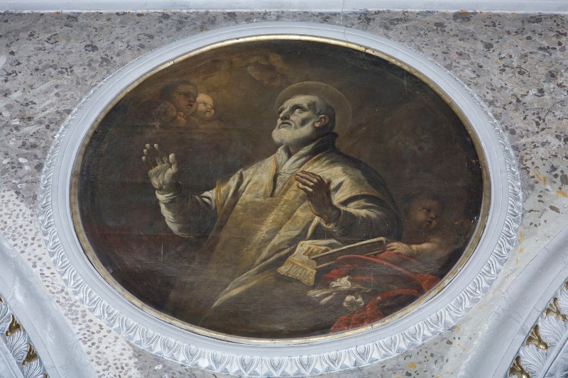Giordano L. terzo quarto sec. XVII, Sant'Andrea Avellino in olio su tela