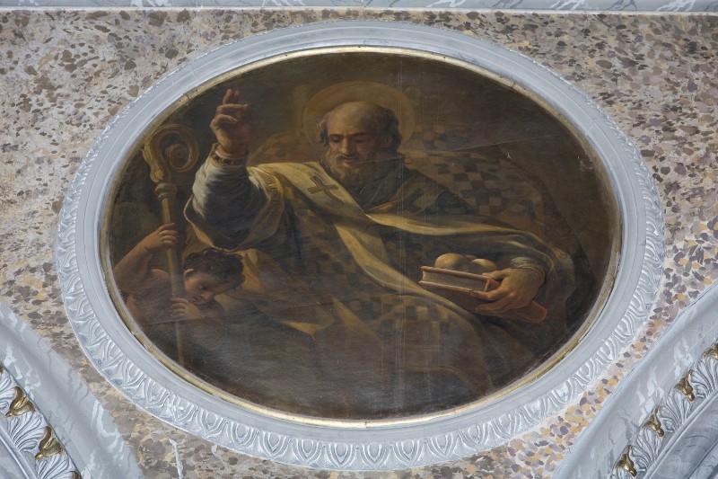Giordano L. terzo quarto sec. XVII, San Nicola da Bari in olio su tela
