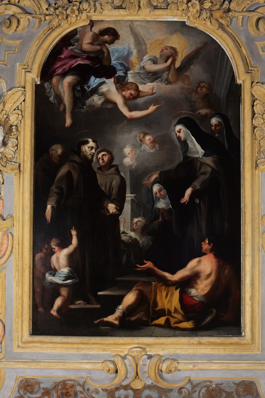 Fasano T. (1694), San Francesco d'Assisi e Santa Chiara