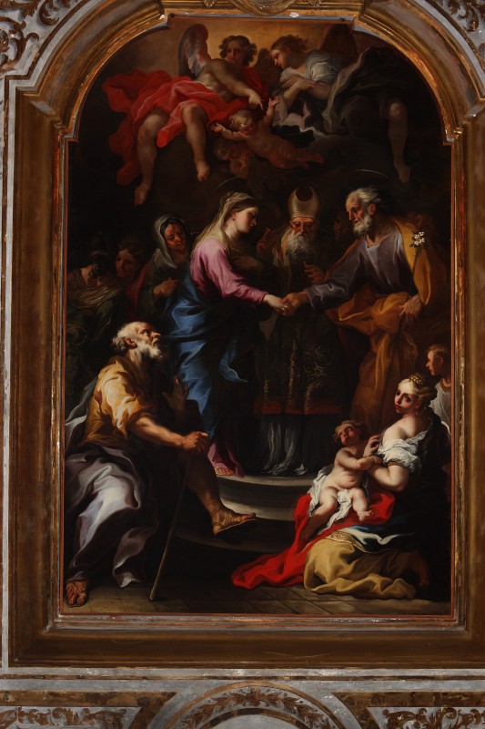 Fasano T. (1694), Matrimonio di Maria in olio su tela