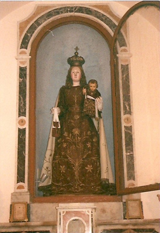 Bottega campana sec. XIX, Madonna del Carmelo