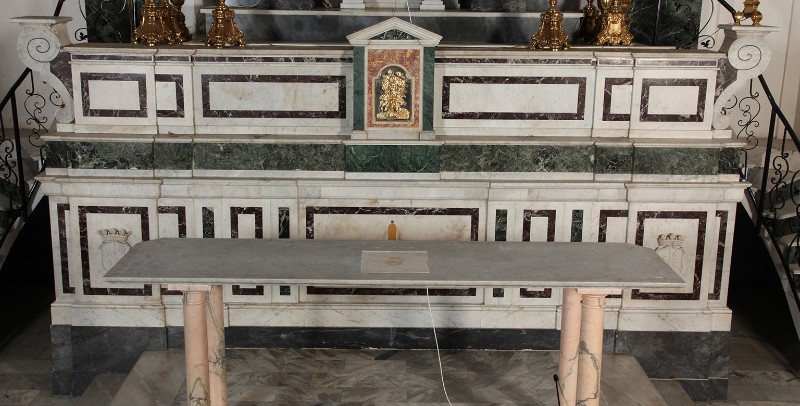 Bott. napoletana sec. XVI, Altare maggiore