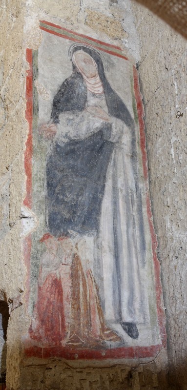 Ambito napoletano sec. XVI, Santa Caterina da Siena