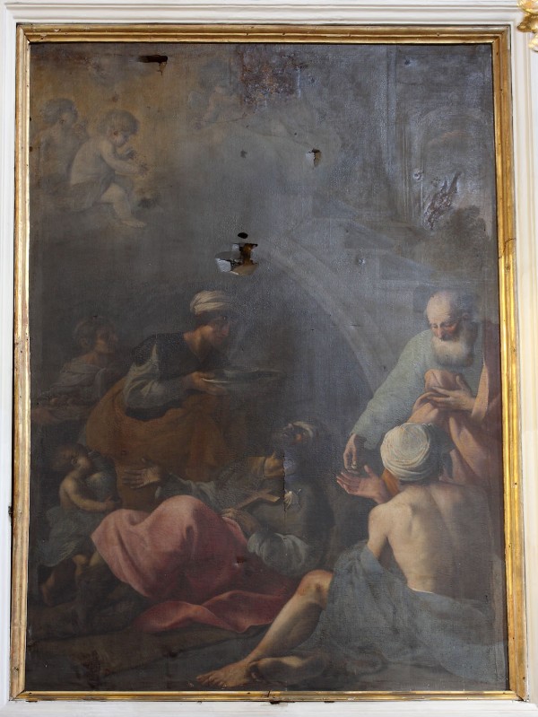 Ambito napoletano sec. XVII, Transito di Sant'Alessio