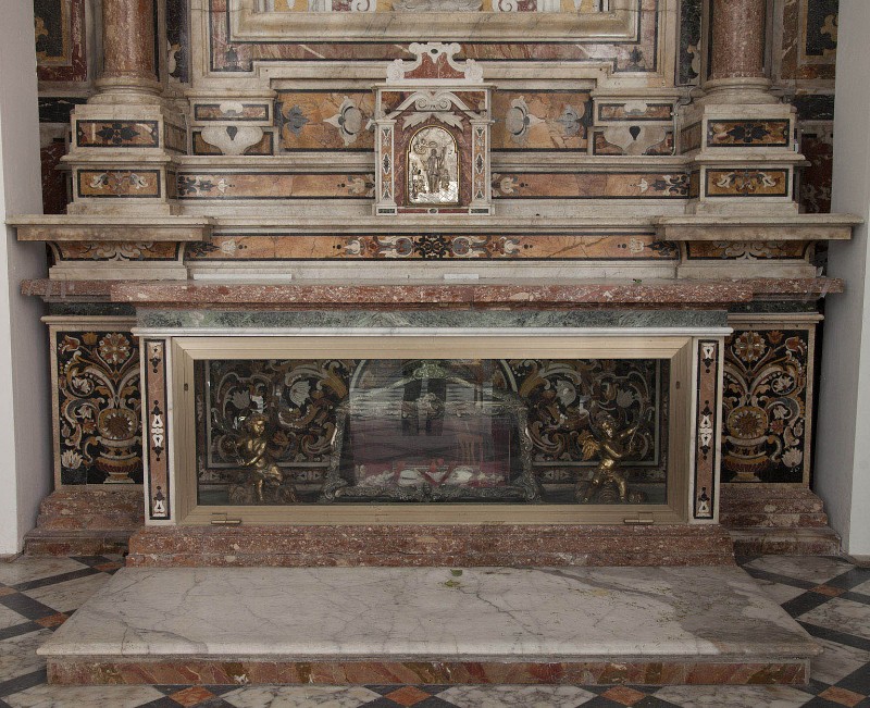 Bott. napoletana sec. XVII, Altare di Sant'Antimo