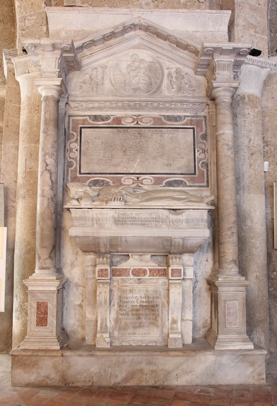 Bott. napoletana (1581), Monumento sepolcrale
