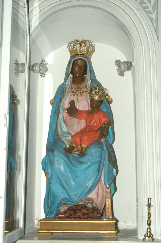 Ambito campano sec. XX, Statua della Madonna di Montevergine