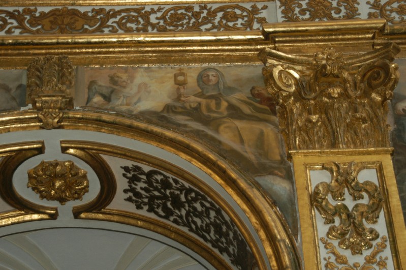 De Majo P. (1739), Dipinto con Santa Chiara di Assisi