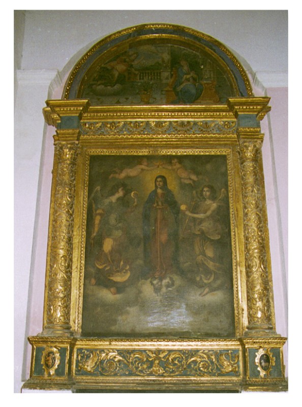 Criscuolo G. F. sec. XV, Madonna Incoronata e angeli
