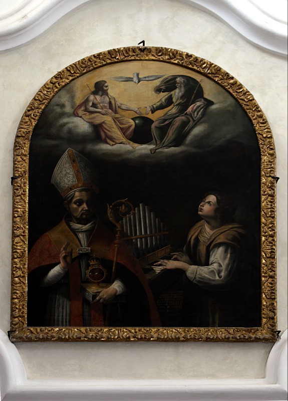 Calise Cesare (1636), San Gennaro e Santa Cecilia