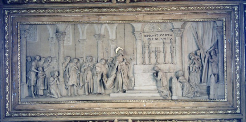 Bott. di Cepparulo Salvatore sec. XX, San Paolino consacrato vescovo