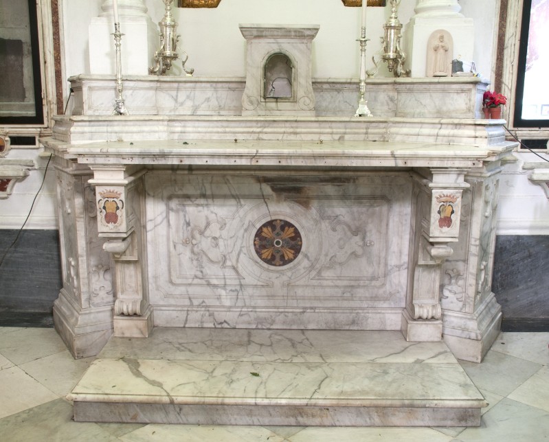 Marmoraio napoletano sec. XVIII, Altare di San Gennaro