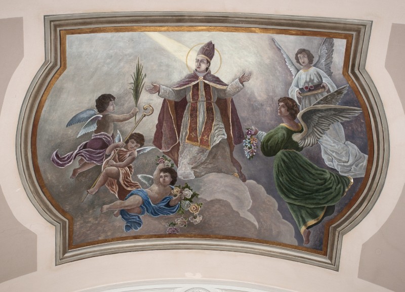 Tammaro L. (1926), Dipinto di San Gennaro in gloria