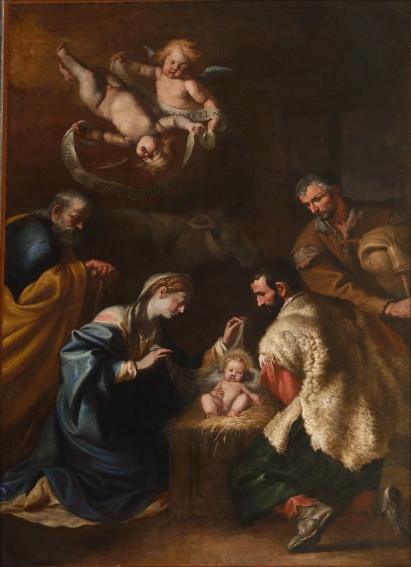 Fracanzano C. sec. XVII, Dipinto dell'Adorazione dei pastori