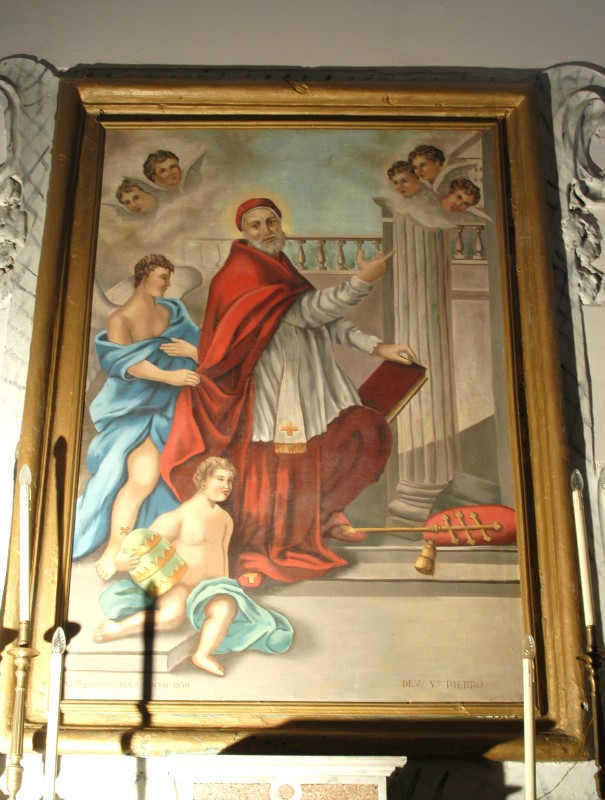 Antinucci S. (1950), Dipinto con S. Leone IX