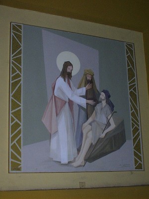La Rocca (1982), Gesù Cristo guarisce il paralitico di Cafarnao