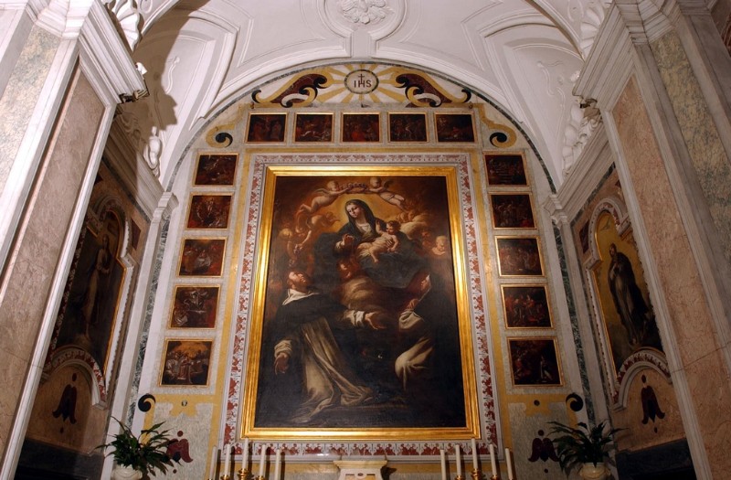 Malinconico N. sec. XVII, Madonna del Rosario