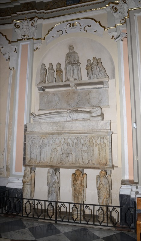 Marmoraio napoletano (1358), Monumento sepolcrale di Tommaso III Sanseverino