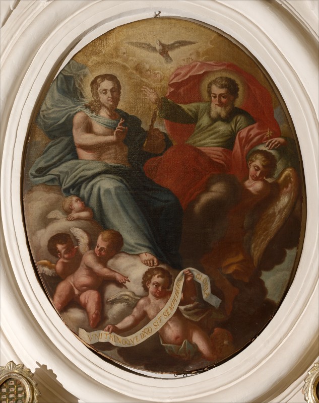 Guarino F. sec. XVII, Dipinto della Trinita