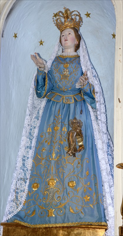 Scultore campano sec. XVIII, Statua della Madonna di Montevergine
