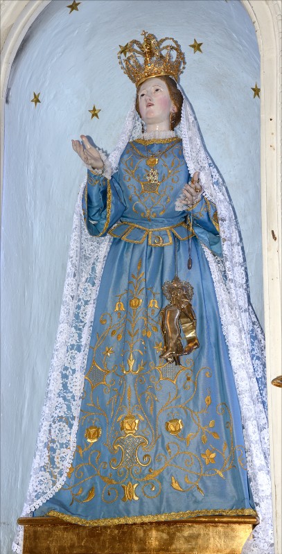 Scultore campano sec. XVIII, Manichino della Madonna di Montevergine