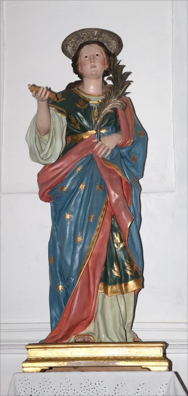 Scultore campano (1903), Statua di Santa Tecla