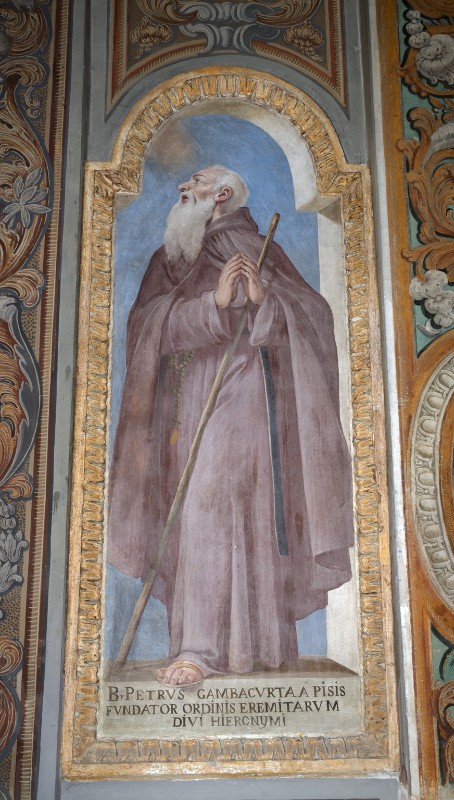 Solimena A. sec. XVII, Dipinto murale di Beato Pietro Gambacorta