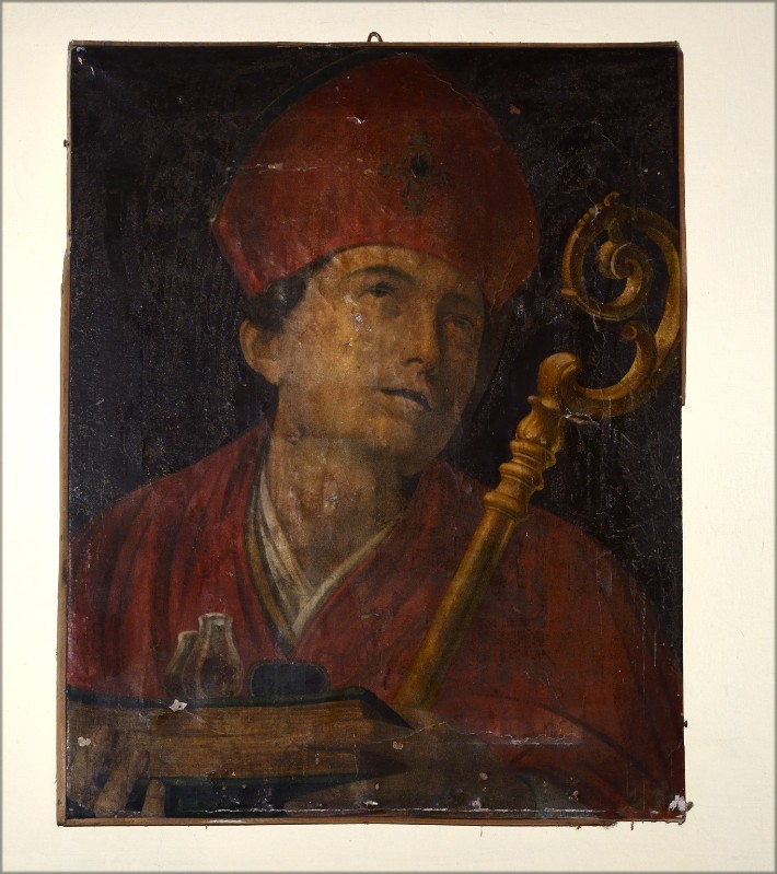 Ambito campano sec. XVIII, Dipinto di San Gennaro