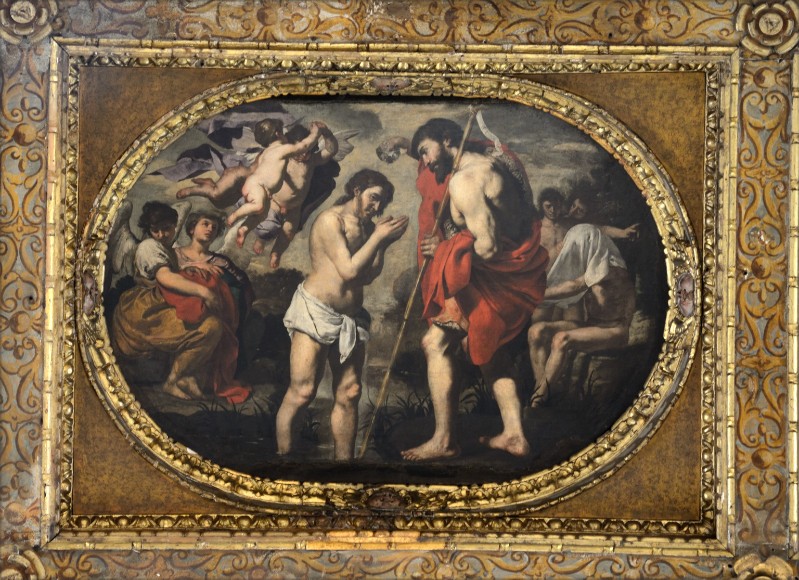 Guarino F. sec. XVII, Dipinto del Battesimo di Gesù