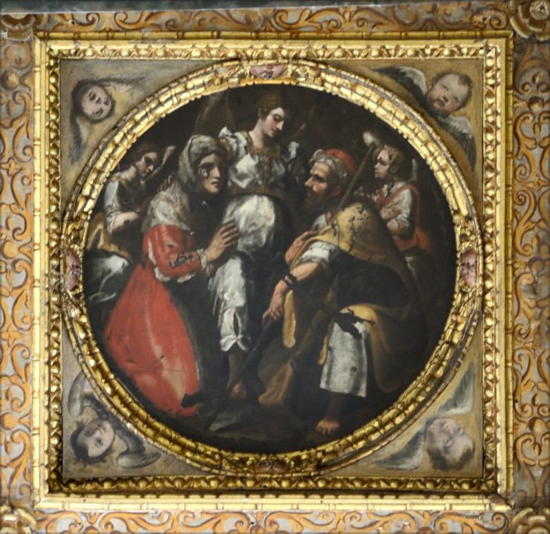 Guarino F. sec. XVII, Dipinto di Annuncio della nascita di Maria