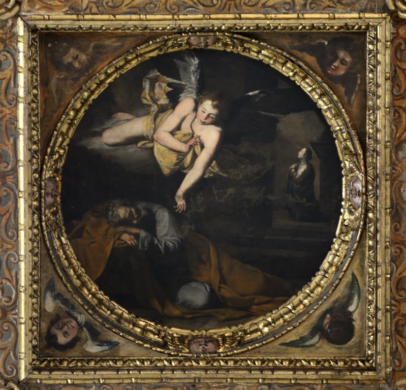 Guarino F. sec. XVII, Dipinto del Sogno di San Giuseppe