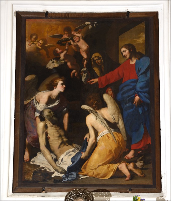 Guarino F. sec. XVII, Dipinto del Transito di San Giuseppe