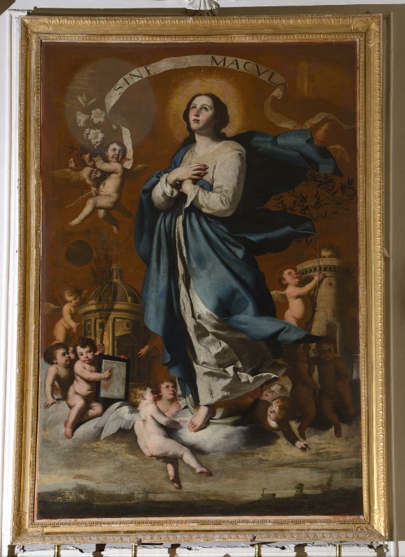 Guarino F. (1637), Dipinto dell'Immacolata concezione
