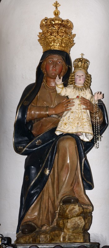 Scultore campano sec. XIX, Statua della Madonna di Montevergine